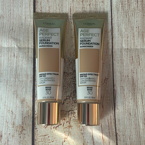 L’Oreal Age Perfect Serum Foundation Bundle (2) - Beige Rose (30) - Picture 1 of 2